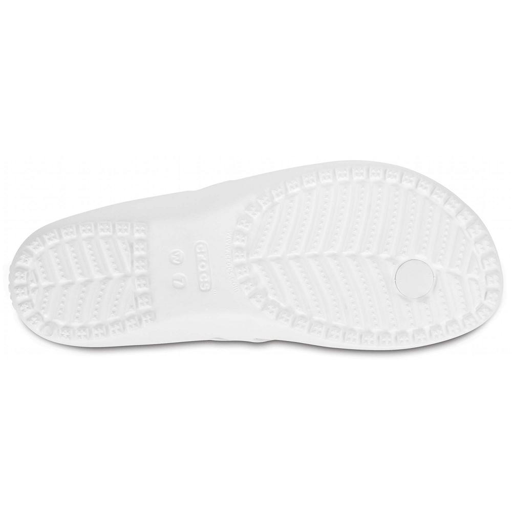 White Women's Crocs Kadee II Flip Sandals | NZ 0525TCEV